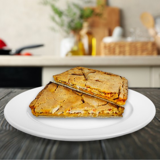 Empanada gallega de xoubas artesanal (sardinillas) - 2