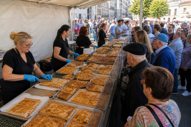 ferias gastronómicas en Pontevedra de empanadas