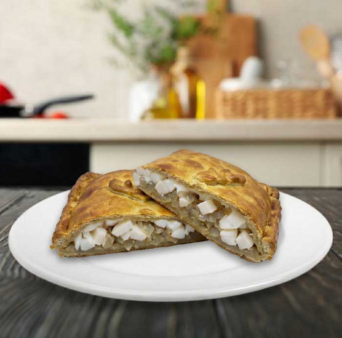 Empanada gallega artesanal de calamares y pimientos - 1