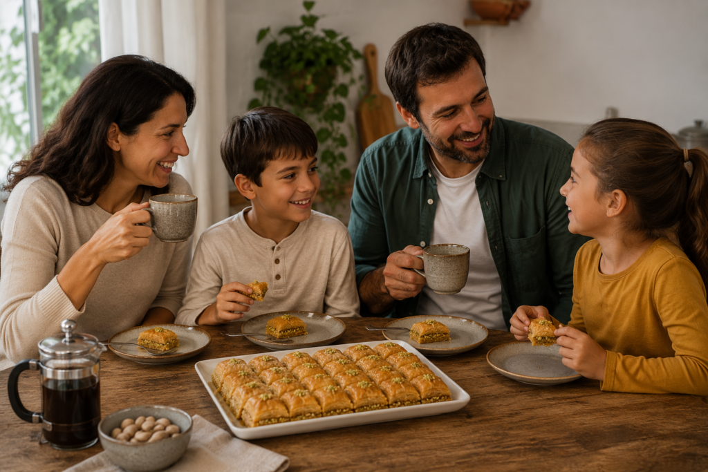 receta baklava de pistacho