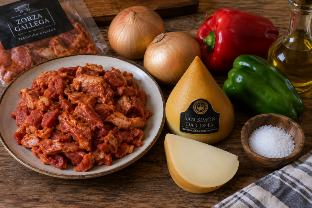 ingredientes para relleno empanada