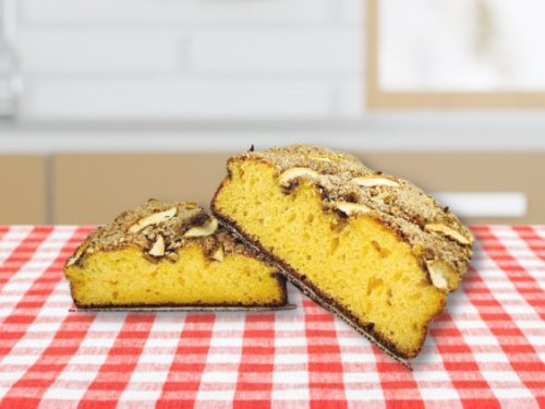 Bizcocho de manzana artesanal, hecho en Galicia